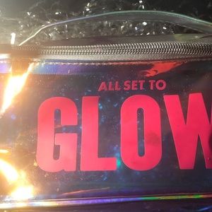 Holographic makeup bag